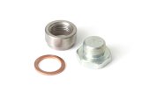 Haltech O2 Sensor Weld-On Bung w/Copper Washer & Blanking Plug M18 x1.5 thumbnail 1