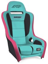 PRP Shreddy Podium Suspension Seat - Pink/Teal / Black thumbnail 1