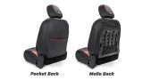 PRP 2018+ Jeep Wrangler JLU/4 Door/ Jeep Gladiator JT/ Rubicon Front Seat Covers (Pair) - All Black thumbnail 3