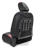 PRP 2018+ Jeep Wrangler JLU/4 Door/ Jeep Gladiator JT/ Rubicon Front Seat Covers (Pair) - All Black thumbnail 4