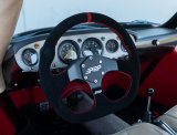 PRP Comp-R D-Shape Suede Steering Wheel - Red thumbnail 2
