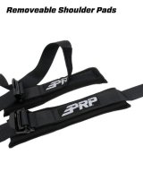 PRP 5.3x2 Harness - 5 Point Harness 3In Lap Belts 2In Shoulder Belts w/ Removable Pads thumbnail 4