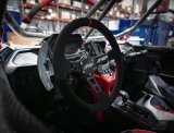 PRP Deep Dish Suede Steering Wheel - Red thumbnail 4