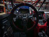 PRP Deep Dish Suede Steering Wheel - Red thumbnail 5