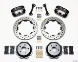 Wilwood Dynapro Rear Kit 12.19in Drilled Subaru Impreza WRX thumbnail 1