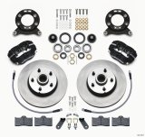 Wilwood Forged Dynalite-M Front Kit 11.30in 1 PC Rotor&Hub 1970-1973 Mustang Disc & Drum Spindle thumbnail 1