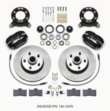 Wilwood Forged Dynalite-M Front Kit 11.30in 1 PC Rotor&Hub 1965-1969 Mustang Disc & Drum Spindle thumbnail 1