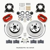 Wilwood Forged Dynalite-M Front Kit 11.30in 1 PC Rotor&Hub 1965-1969 Mustang Disc & Drum Spindle thumbnail 3
