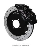 Wilwood Dynapro 6 Front Hat Kit 12.88in Drilled 2016-Up Mazda MX5 Miata w/ Lines thumbnail 1