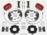Wilwood Forged Dynalite Front Hat Kit 12.19in Red 2016-Up Mazda MX5 Miata w/ Lines thumbnail 1