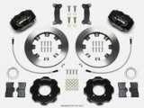Wilwood Forged Dynalite Front Hat Kit 12.19in Drilled Red 2016-Up Mazda MX5 Miata w/ Lines thumbnail 3