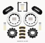 Wilwood TX6R Rear Kit 16.00in Black 1999-2010 GM H2 / 2500 4.63 Cntr thumbnail 4