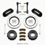 Wilwood TX6R Rear Kit 15.50in Black 2011-2015 GM Truck/SUV 2500 thumbnail 1