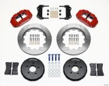 Wilwood Narrow Superlite 6R Front Hat Kit 14.00in Red Nissan 350Z/Fiti G35 thumbnail 1