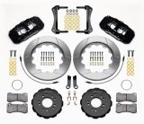 Wilwood AERO6 Front Hat Kit 14.00 2005-2014 Mustang w/ BMR Suspn. w/Lines thumbnail 1