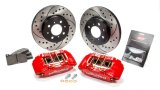 Wilwood DPHA Front Caliper & Rotor Kit Drill Red Honda / Acura w/ 262mm OE Rotor thumbnail 2
