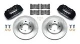 Wilwood DPHA Front Caliper & Rotor Kit Drill Red Honda / Acura w/ 262mm OE Rotor thumbnail 4