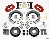 Wilwood Narrow Superlite 6R Front Hub Kit 14.00in Drill Red 79-87 GM G Body thumbnail 2
