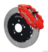 Wilwood Narrow Superlite 6R Front Hat Kit 12.88in Red Honda S2000 thumbnail 1