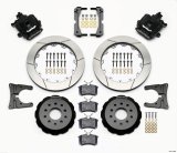 Wilwood Combination Parking Brake Rear Kit 12.88in 2005-2014 Mustang thumbnail 1