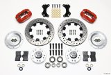 Wilwood Forged Dynalite Front Kit 12.19in Drilled-Red WWE ProSpindle thumbnail 1