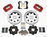 Wilwood Dynapro Radial Front Kit 12.19in Drilled Red Mini Cooper thumbnail 1