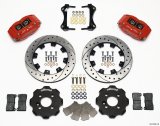 Wilwood Dynapro Radial Front Kit 12.19in Drilled Red Mini Cooper thumbnail 2