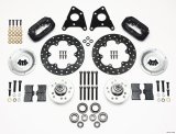 Wilwood Forged Dynalite Front Drag Kit Drilled Rotor CPD 65-72 A w/10in Drum thumbnail 1
