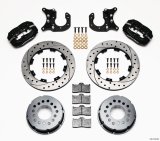 Wilwood Forged Dynalite P/S Rear Kit Drilled Rotor New Big Ford 2.50in Offset thumbnail 2