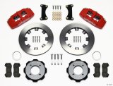 Wilwood Dynapro 6 Front Hat Kit 12.19in Red 2011 Fiesta thumbnail 1