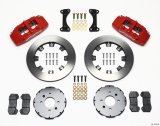Wilwood Dynapro 6 Front Hat Kit 12.19in Red 94-01 Honda/Acura w/262mm Disc thumbnail 1