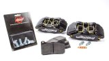 Wilwood DPHA Front Caliper & Pad Kit Black Honda / Acura w/ 262mm OE Rotor thumbnail 2