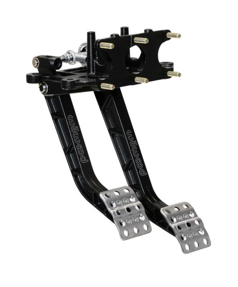 Wilwood Adjustable-Trubar Dual Pedal - Brake / Clutch - Rev. Swing Mount -6.25:1 Brake 5.1:1 Clutch thumbnail 2