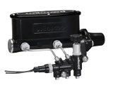 Wilwood HV Tandem M/C Kit w L/H Bracket & Prop Valve - 1 1/8in Bore Black thumbnail 4