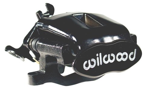 Wilwood Caliper-Combination Parking Brake-Pos 6-L/H-Black 41mm piston .81in Disc
