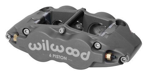 Wilwood Caliper-Forged Superlite 6R-R/H 1.62/1.12/1.12in Pistons 1.25in Disc thumbnail 2