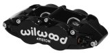 Wilwood Caliper-Narrow Superlite 4R - Black 1.12/1.12in Pistons 0.81in Disc thumbnail 1