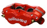 Wilwood Caliper-Forged Dynalite-M-Red 1.75in Pistons .81in Disc thumbnail 1