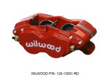 Wilwood Caliper-Forged Dynalite-M-Red 1.75in Pistons 1.00in Disc thumbnail 1