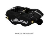 Wilwood Caliper-Forged Dynalite-M-Black 1.75in Pistons 1.00in Disc thumbnail 2