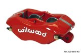 Wilwood Caliper-Forged Dynalite-Red 1.75in Pistons .81in Disc thumbnail 1