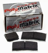 Wilwood PolyMatrix Pad Set - 6617 E W6A /W4A AERO 4/6 (.670in Thk) thumbnail 1