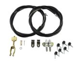 Wilwood Universal Parking Brake Cable Kit Disc/Drum Combination Parking Brake & MC4 w/ Clevis thumbnail 1