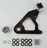 Wilwood Caliper Mounting Kit Polished w/Bracket GP310 2000-Present Softail thumbnail 3