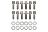 Wilwood Bolt Kit - Hat/Rotor 1/4-28x.75 12 Pt Stainless thumbnail 1