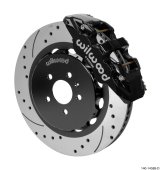 Wilwood AERO6 Front Kit 15.00in BBK - 08-12 Audi A4/A5/S5 - Drilled & Slotted Rotor thumbnail 1