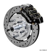 Wilwood Dynapro 4R Front Kit 11.75in SPR Drilled and Slotted Rotors - Black thumbnail 1