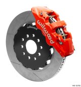 Wilwood AERO6 Front Big Brake Kit 14.00in Rotor Red - 97-13 Chevrolet Corvette C5/C6/Z06 thumbnail 1