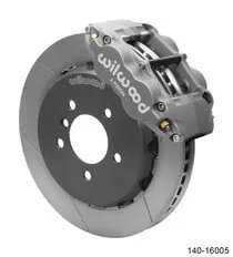 Wilwood 95-99 E36 M3 BMW Forged Narrow Superlite 4R Rear Big Brake - Gray thumbnail 2