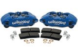 Wilwood DPHA Front Caliper & Pad Kit Blue Honda / Acura w/ 262mm OE Rotor thumbnail 1